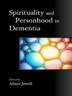 cover image of Spirituality and Personhood in Dementia